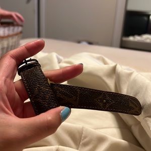 LV Apple Watch strap